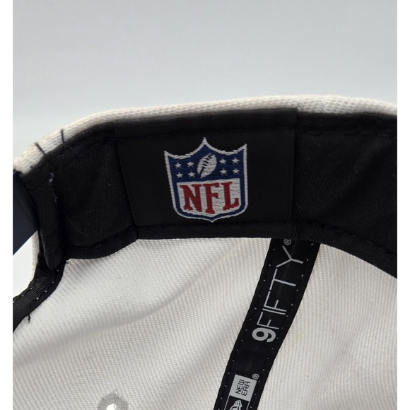 NEW ERA Dallas Cowboys 9Fifty Snapback Shark Tooth White/Navy OSFA - Picture 9 of 9